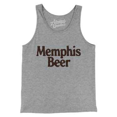 Memphis Beer Men/Unisex Tank Top-Allegiant Goods Co. Vintage Sports Apparel