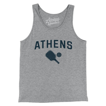 Athens Pickleball Men/Unisex Tank Top-Athletic Heather-Allegiant Goods Co. Vintage Sports Apparel