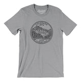 Colorado State Quarter Men/Unisex T-Shirt-Allegiant Goods Co. Vintage Sports Apparel