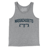 Massachusetts Cycling in Athletic Heather Color
