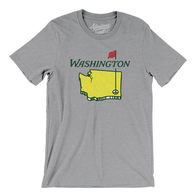 Washington Golf Men/Unisex T-Shirt-Athletic Heather-Allegiant Goods Co. Vintage Sports Apparel