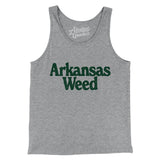 Arkansas Weed Men/Unisex Tank Top-Allegiant Goods Co. Vintage Sports Apparel
