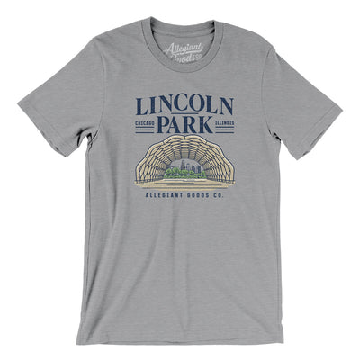 Lincoln Park Men/Unisex T-Shirt-Athletic Heather-Allegiant Goods Co. Vintage Sports Apparel