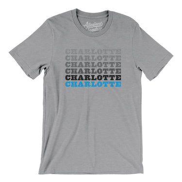 Charlotte Repeat Men/Unisex T-Shirt-Allegiant Goods Co. Vintage Sports Apparel