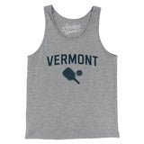 Vermont Pickleball Men/Unisex Tank Top-Athletic Heather-Allegiant Goods Co. Vintage Sports Apparel