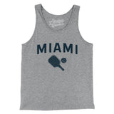 Miami Pickleball Men/Unisex Tank Top-Athletic Heather-Allegiant Goods Co. Vintage Sports Apparel
