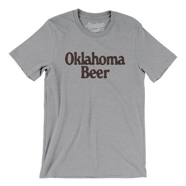Oklahoma Beer Men/Unisex T-Shirt-Allegiant Goods Co. Vintage Sports Apparel