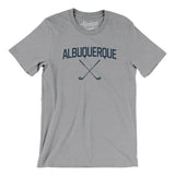 Albuquerque Golf Men/Unisex T-Shirt-Athletic Heather-Allegiant Goods Co. Vintage Sports Apparel