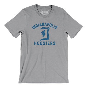 Indianapolis Hoosiers Men/Unisex T-Shirt-Allegiant Goods Co. Vintage Sports Apparel