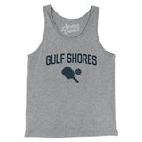 Gulf Shores Pickleball Men/Unisex Tank Top-Athletic Heather-Allegiant Goods Co. Vintage Sports Apparel