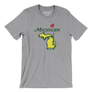 Michigan Golf Men/Unisex T-Shirt-Allegiant Goods Co. Vintage Sports Apparel