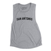 San Antonio Varsity Women's Flowey Scoopneck Muscle Tank-Athletic Heather-Allegiant Goods Co. Vintage Sports Apparel