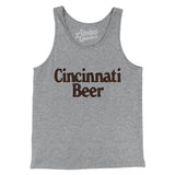 Cincinnati Beer Men/Unisex Tank Top-Allegiant Goods Co. Vintage Sports Apparel