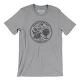 South Carolina State Quarter Men/Unisex T-Shirt-Allegiant Goods Co. Vintage Sports Apparel