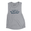 I've Been To New River Gorge National Park Women's Flowey Scoopneck Muscle Tank-Athletic Heather-Allegiant Goods Co. Vintage Sports Apparel
