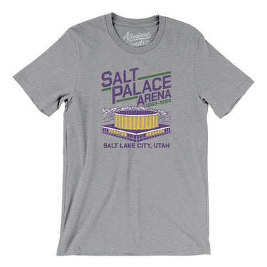 Salt Palace Arena Men/Unisex T-Shirt-Allegiant Goods Co. Vintage Sports Apparel