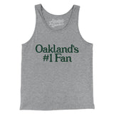 Oakland's Number 1 Fan Men/Unisex Tank Top-Allegiant Goods Co. Vintage Sports Apparel