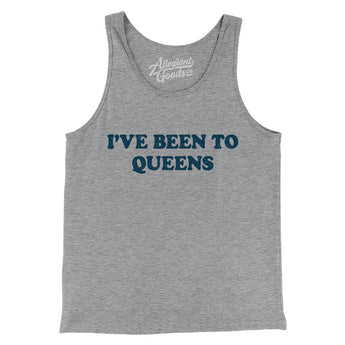 I've Been To Queens Men/Unisex Tank Top-Allegiant Goods Co. Vintage Sports Apparel