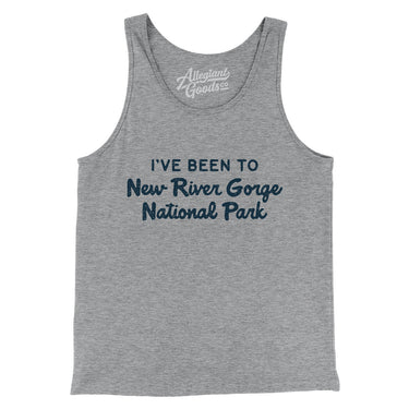 I've Been To New River Gorge National Park Men/Unisex Tank Top-Allegiant Goods Co. Vintage Sports Apparel