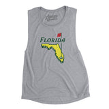 Florida Golf Women's Flowey Scoopneck Muscle Tank-Allegiant Goods Co. Vintage Sports Apparel
