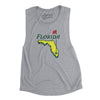 Florida Golf Women's Flowey Scoopneck Muscle Tank-Athletic Heather-Allegiant Goods Co. Vintage Sports Apparel