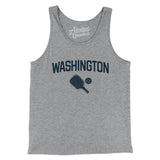 Washington Pickleball Men/Unisex Tank Top-Athletic Heather-Allegiant Goods Co. Vintage Sports Apparel