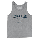 Los Angeles Golf Men/Unisex Tank Top-Athletic Heather-Allegiant Goods Co. Vintage Sports Apparel
