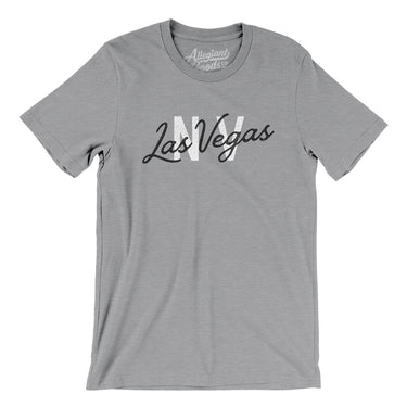 Las Vegas Nv Overprinted Men/Unisex T-Shirt-Allegiant Goods Co. Vintage Sports Apparel