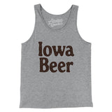 Iowa Beer Men/Unisex Tank Top-Allegiant Goods Co. Vintage Sports Apparel