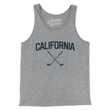 California Golf Men/Unisex Tank Top-Athletic Heather-Allegiant Goods Co. Vintage Sports Apparel