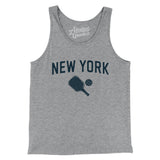 New York Pickleball Men/Unisex Tank Top-Athletic Heather-Allegiant Goods Co. Vintage Sports Apparel