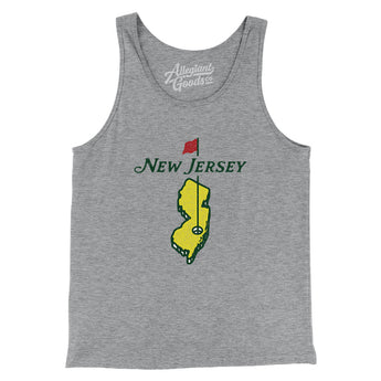 New Jersey Golf Men/Unisex Tank Top-Allegiant Goods Co. Vintage Sports Apparel