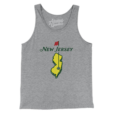 New Jersey Golf Men/Unisex Tank Top-Allegiant Goods Co. Vintage Sports Apparel
