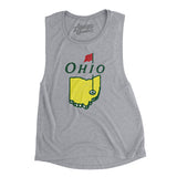 Ohio Golf Women's Flowey Scoopneck Muscle Tank-Athletic Heather-Allegiant Goods Co. Vintage Sports Apparel