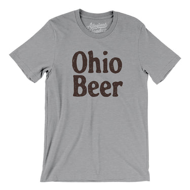 Ohio Beer Men/Unisex T-Shirt-Allegiant Goods Co. Vintage Sports Apparel