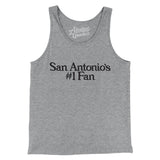 San Antonio's Number 1 Fan Men/Unisex Tank Top-Allegiant Goods Co. Vintage Sports Apparel