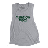 Minnesota Weed Women's Flowey Scoopneck Muscle Tank-Allegiant Goods Co. Vintage Sports Apparel