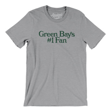 Green Bay's Number 1 Fan Men/Unisex T-Shirt-Allegiant Goods Co. Vintage Sports Apparel