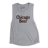 Chicago Beer Women's Flowey Scoopneck Muscle Tank-Allegiant Goods Co. Vintage Sports Apparel