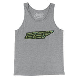 Tennessee Golf Course Map Men/Unisex Tank Top-Athletic Heather-Allegiant Goods Co. Vintage Sports Apparel