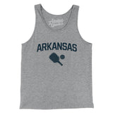 Arkansas Pickleball Men/Unisex Tank Top-Athletic Heather-Allegiant Goods Co. Vintage Sports Apparel