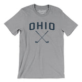 Ohio Golf Men/Unisex T-Shirt-Athletic Heather-Allegiant Goods Co. Vintage Sports Apparel