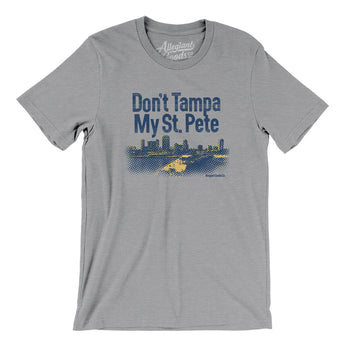 Don't Tampa My St Pete Men/Unisex T-Shirt-Allegiant Goods Co. Vintage Sports Apparel