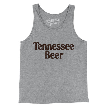 Tennessee Beer Men/Unisex Tank Top-Athletic Heather-Allegiant Goods Co. Vintage Sports Apparel