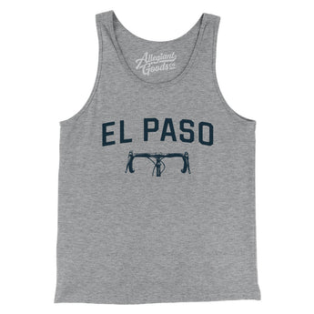 El Paso Cycling Men/Unisex Tank Top-Athletic Heather-Allegiant Goods Co. Vintage Sports Apparel