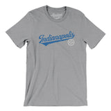 Indianapolis Vintage Script Men/Unisex T-Shirt-Allegiant Goods Co. Vintage Sports Apparel