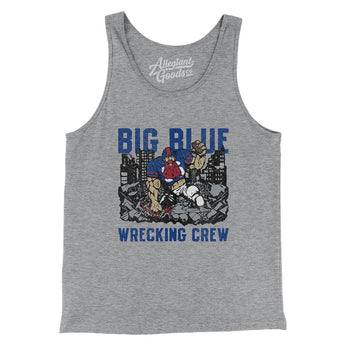 Big Blue Wrecking Crew Men/Unisex Tank Top-Allegiant Goods Co. Vintage Sports Apparel