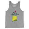 New Mexico Golf Men/Unisex Tank Top-Athletic Heather-Allegiant Goods Co. Vintage Sports Apparel