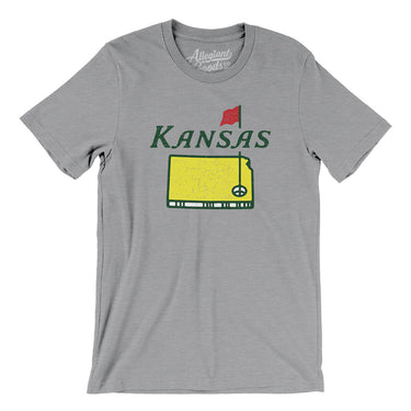 Kansas Golf Men/Unisex T-Shirt-Allegiant Goods Co. Vintage Sports Apparel