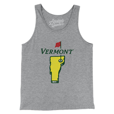 Vermont Golf Men/Unisex Tank Top-Allegiant Goods Co. Vintage Sports Apparel